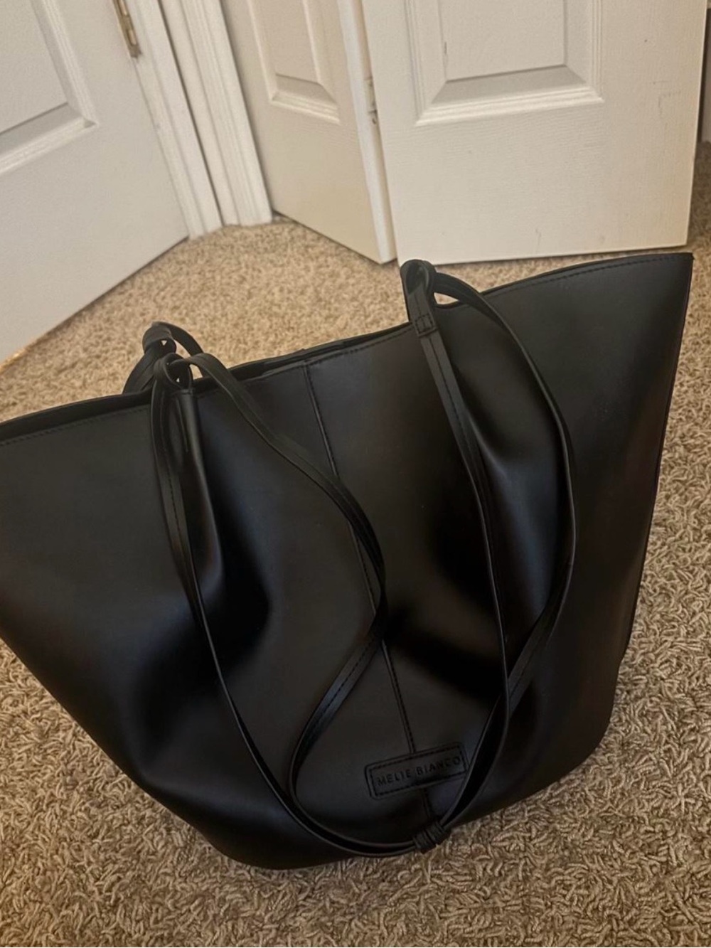 Melie Bianco Leather Tote